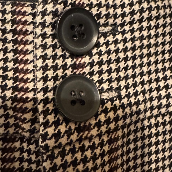 Studio by Torrid A-Line Flare Trouser Pants 28R Glen Plaid Stretch Work Slacks - Picture 13 of 13